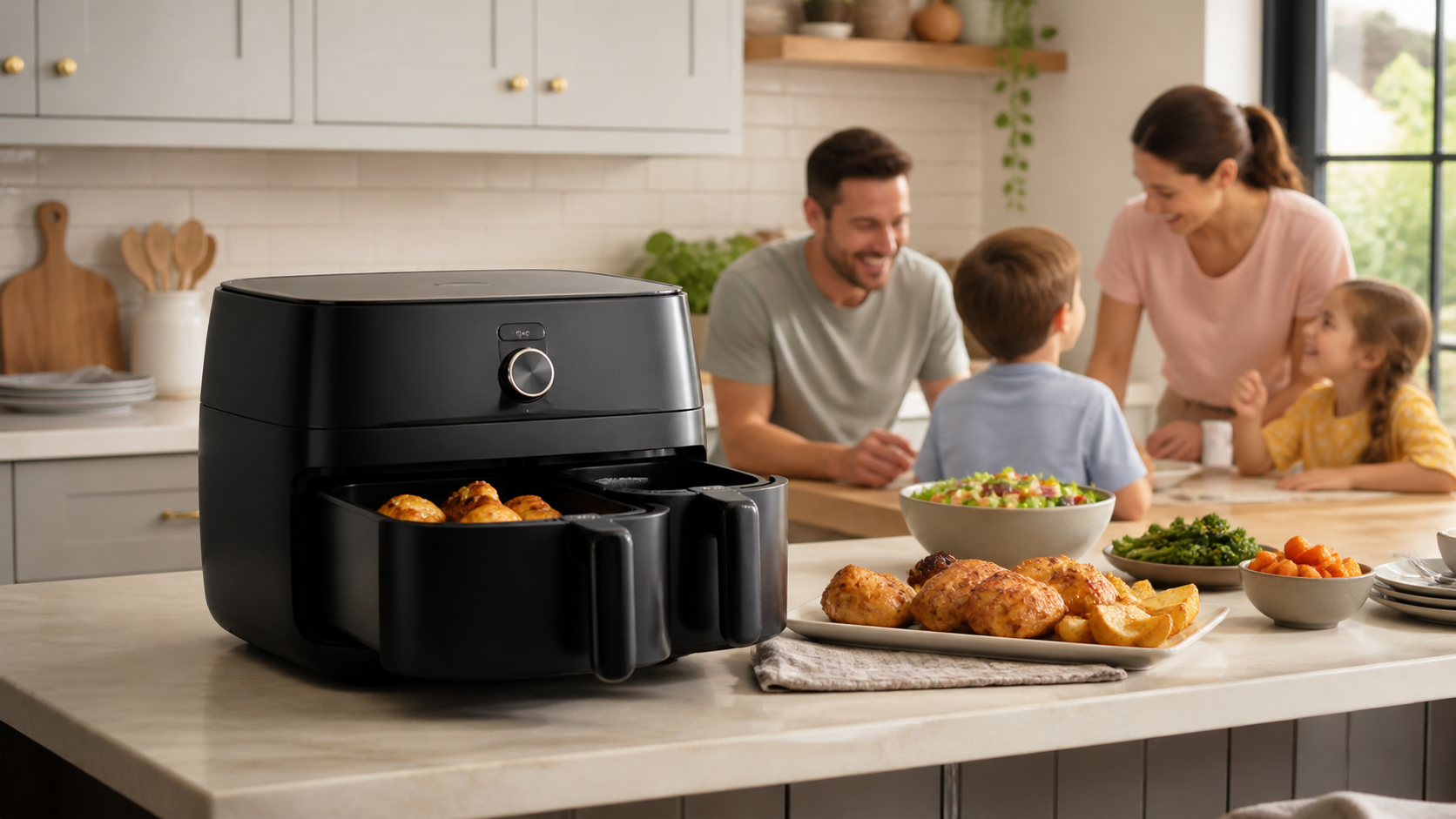 Card image for Best Large Air Fryers for Families in the UK (2026).