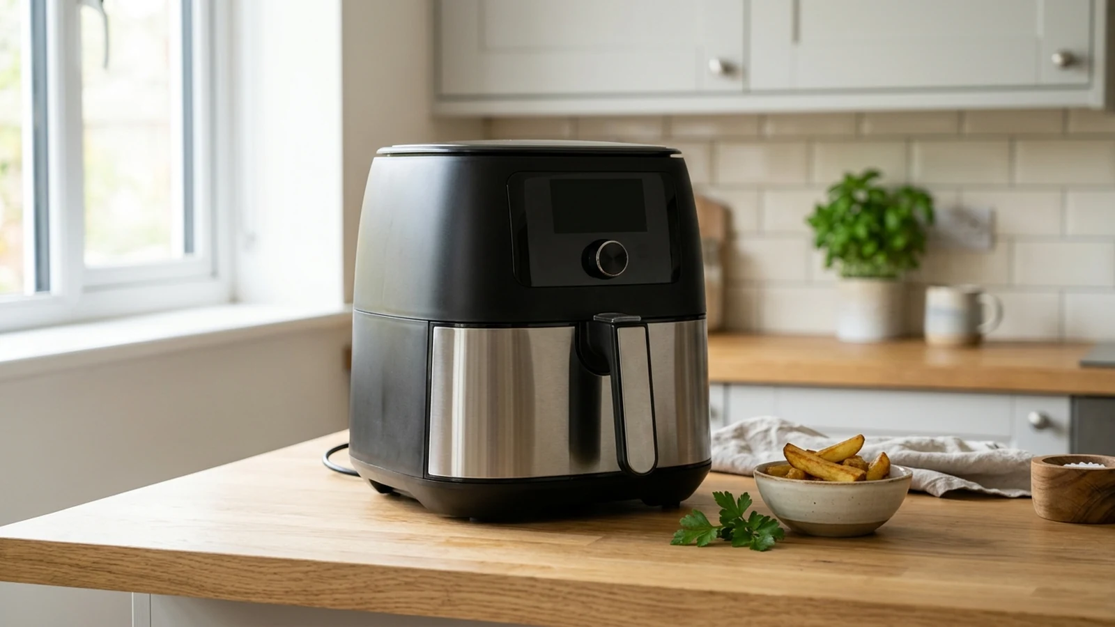 Quiet air fryer shortlist card fallback image.