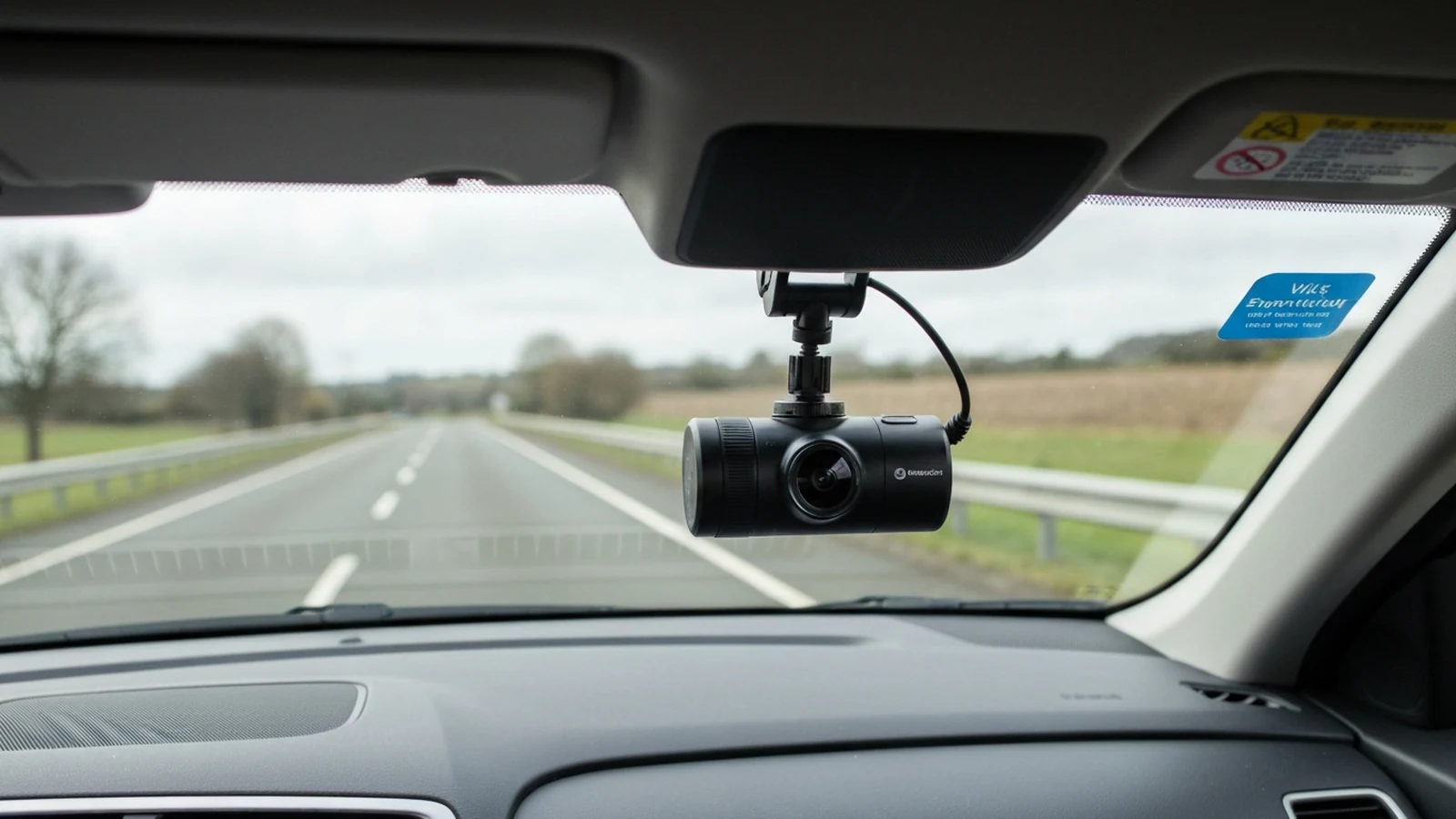 Photorealistic shortlist image for Best Dash Cams for Company Pool Cars in the UK (2026), showing a clean dash-cams buying-guide scene.