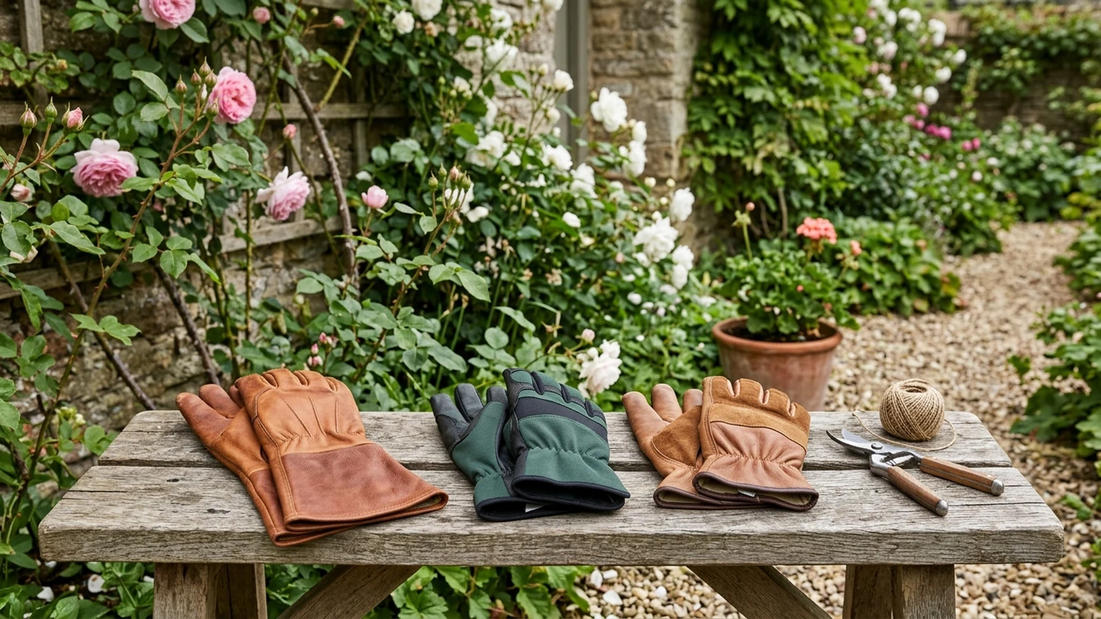 Illustrated shortlist cover for Best Garden Gloves for Rose Pruning in the UK (2026).