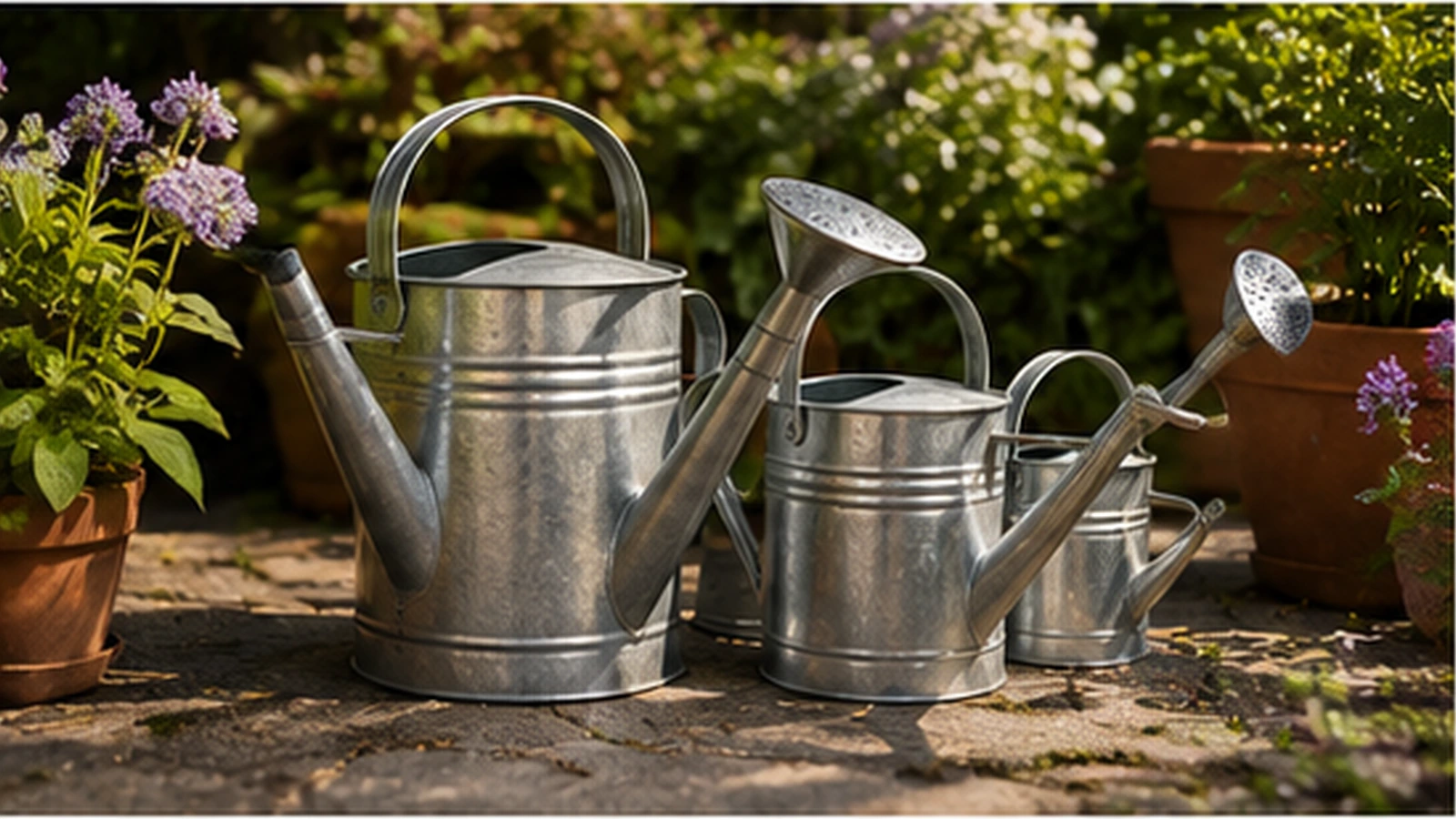 Illustrated shortlist cover for Best Metal Watering Cans in the UK (2026).