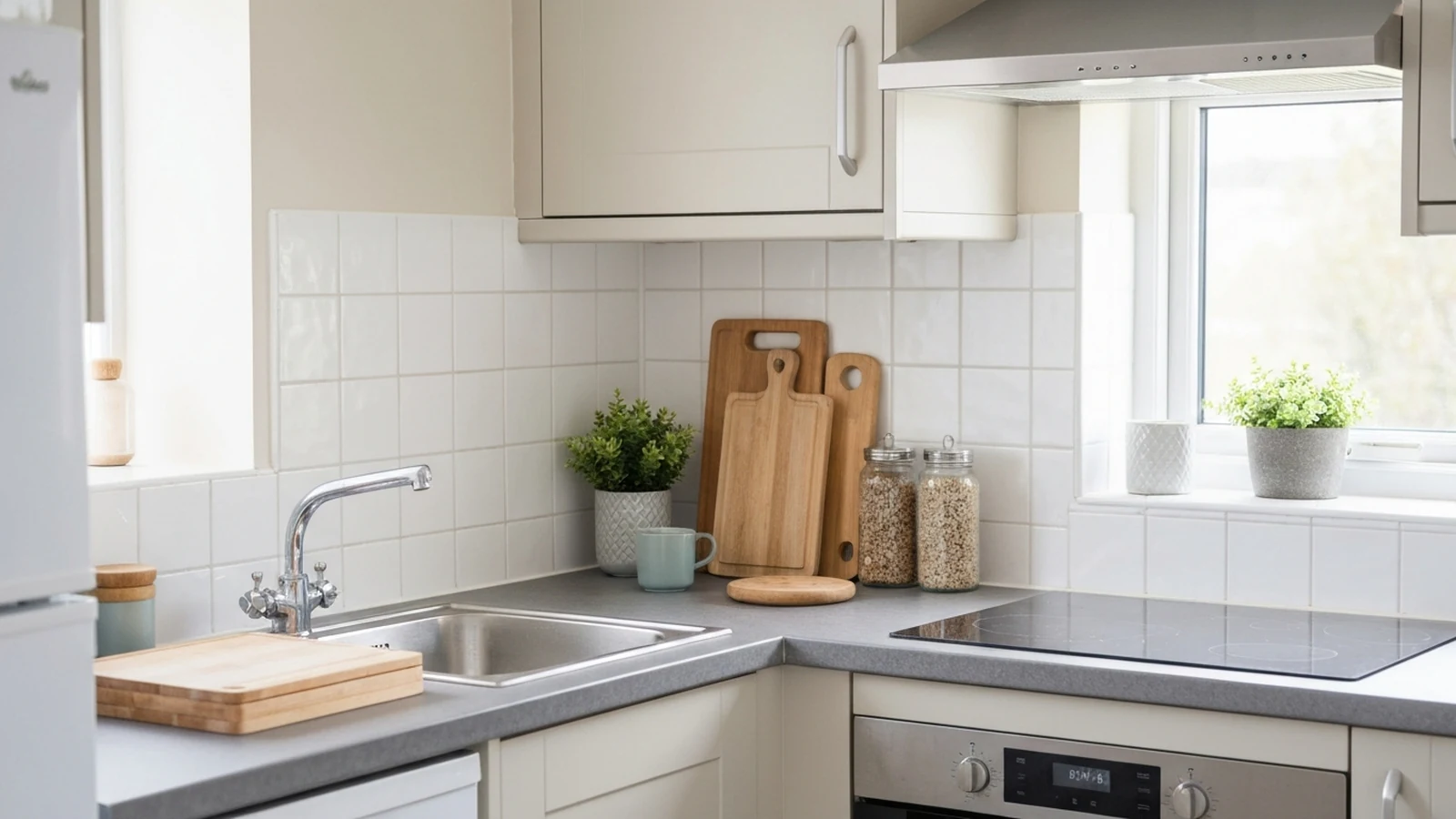 Illustrated shortlist cover for Best Compact Chopping Boards for Flats in the UK (2026).