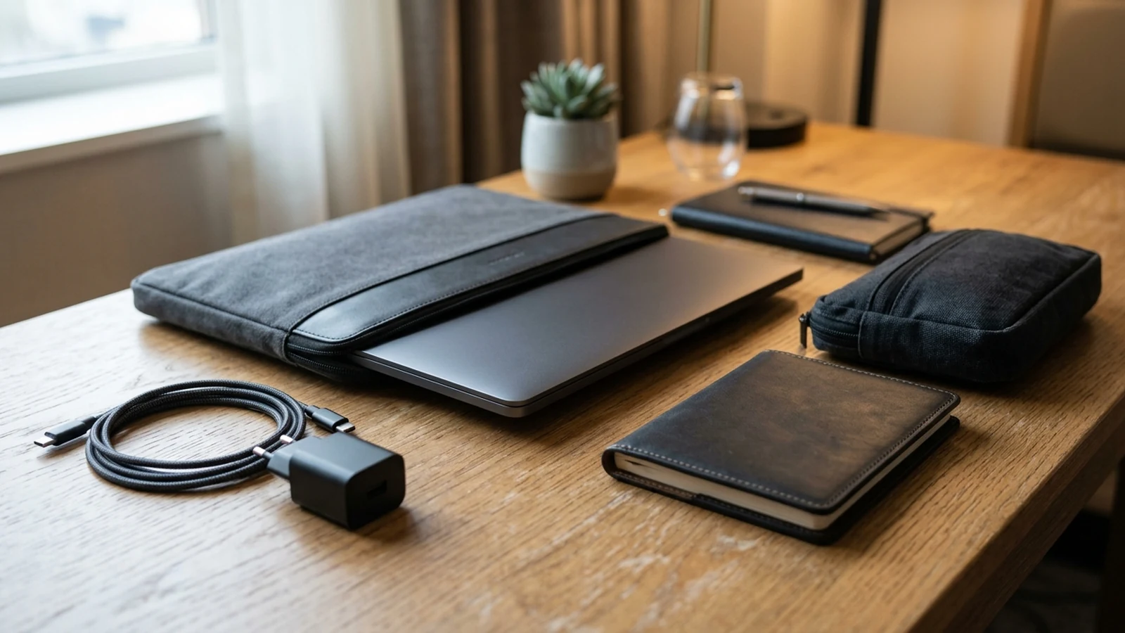 Photorealistic shortlist image for Best Laptops For Travel in the UK (2026), showing a clean laptops-computing buying-guide scene.