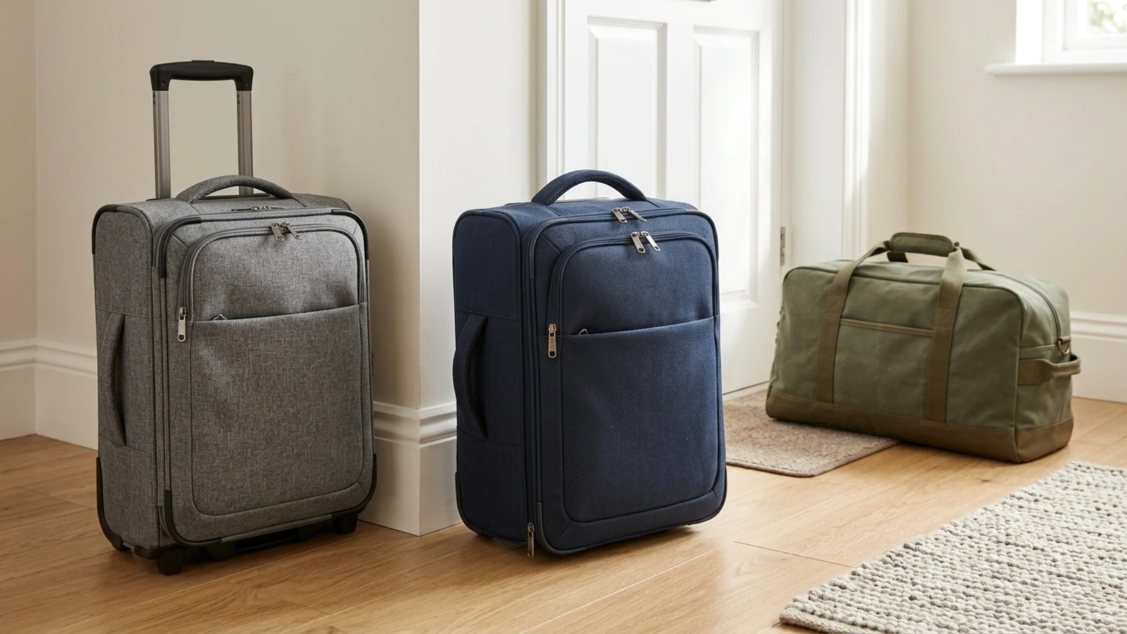 Illustrated shortlist cover for Best Soft-Sided Cabin Bags in the UK (2026).