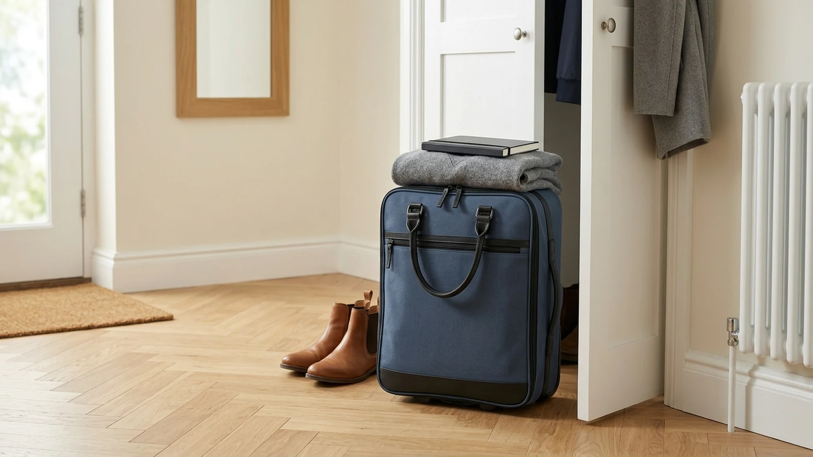 Illustrated shortlist cover for Best Under-Seat Cabin Bags in the UK (2026).