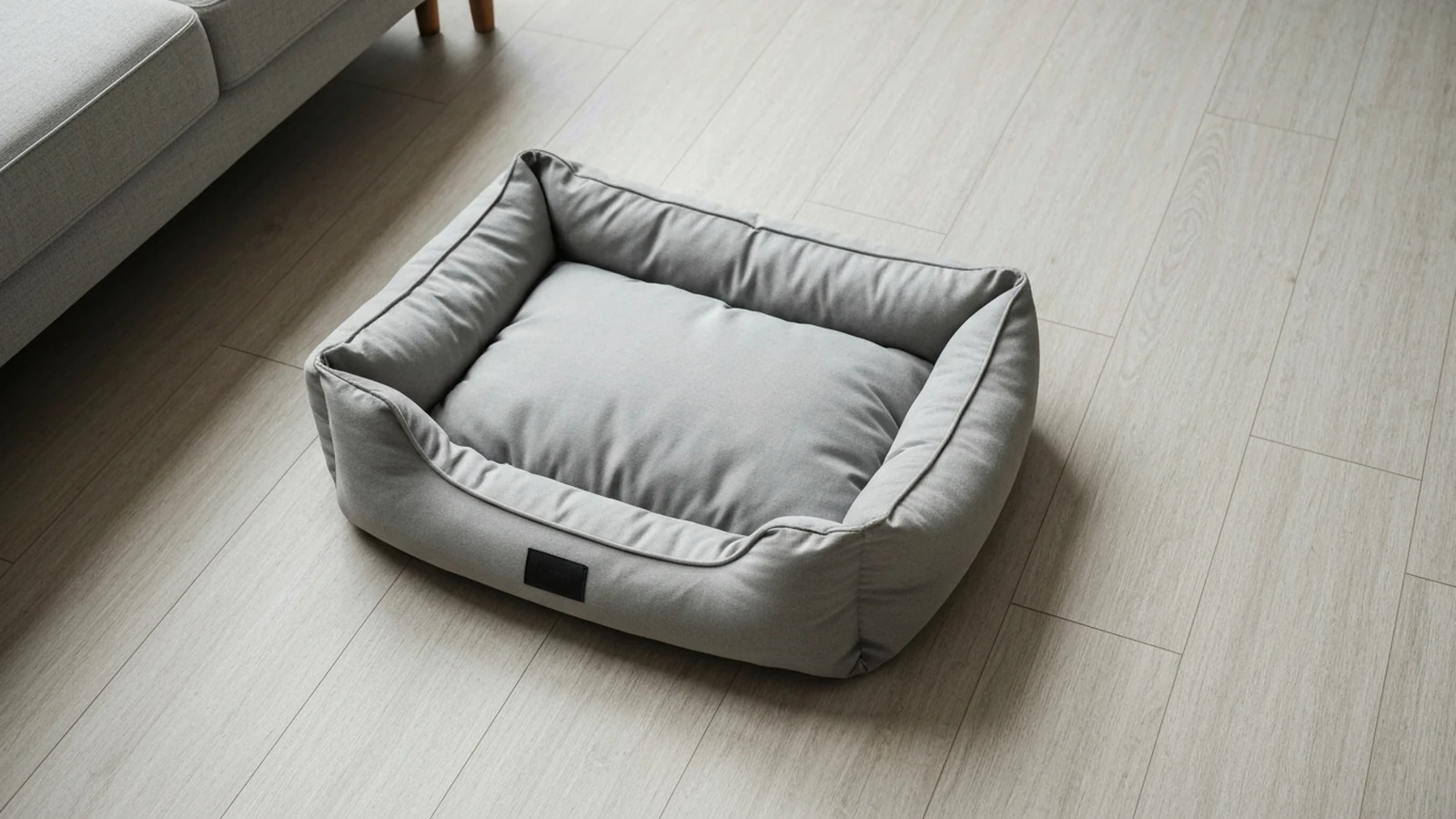 Photorealistic shortlist image for Best Dog Beds in the UK (2026), showing a clean pet supplies buying-guide scene.