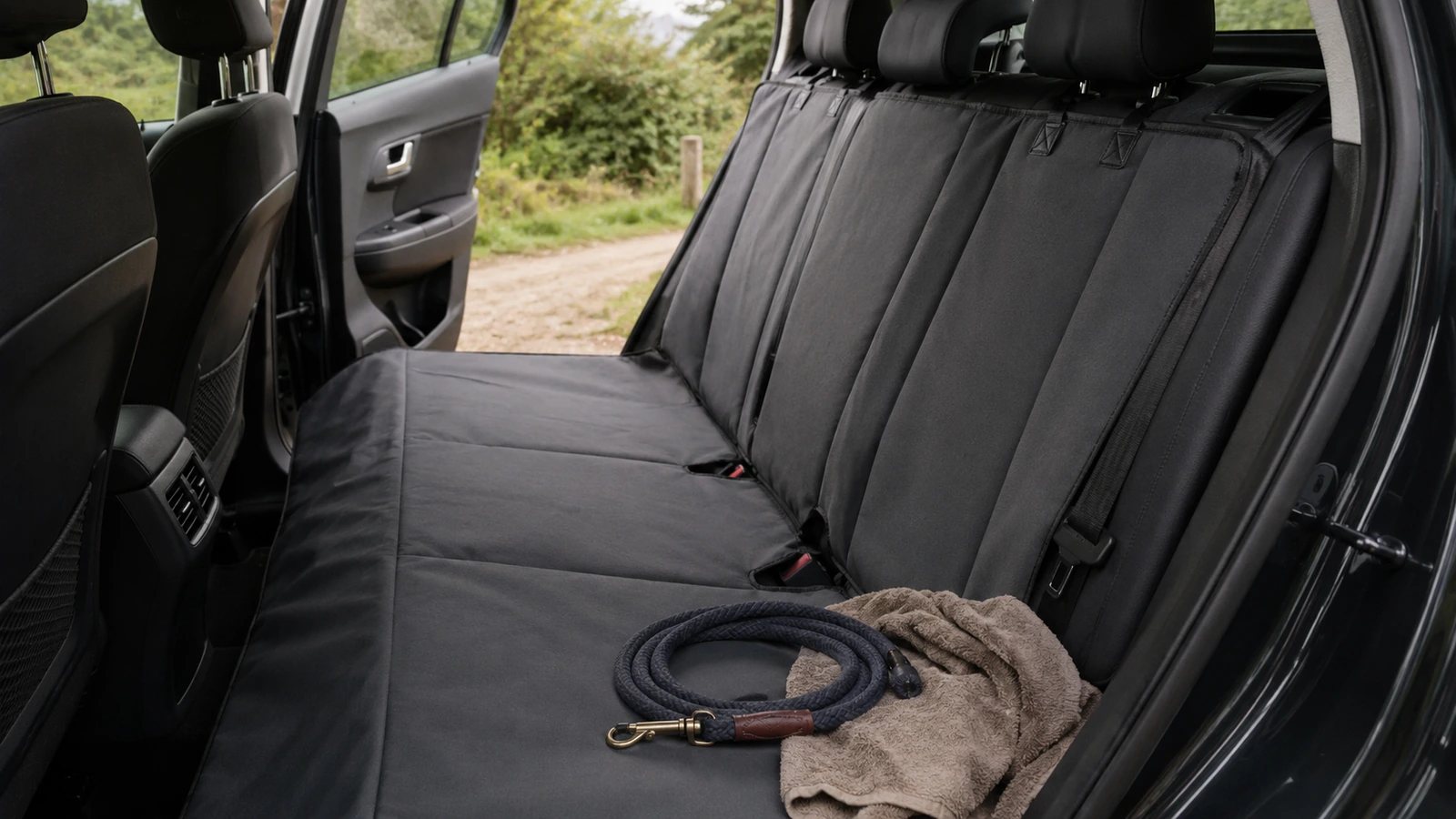 Illustrated shortlist cover for Best Dog Seat Covers for Muddy Boots in the UK (2026).
