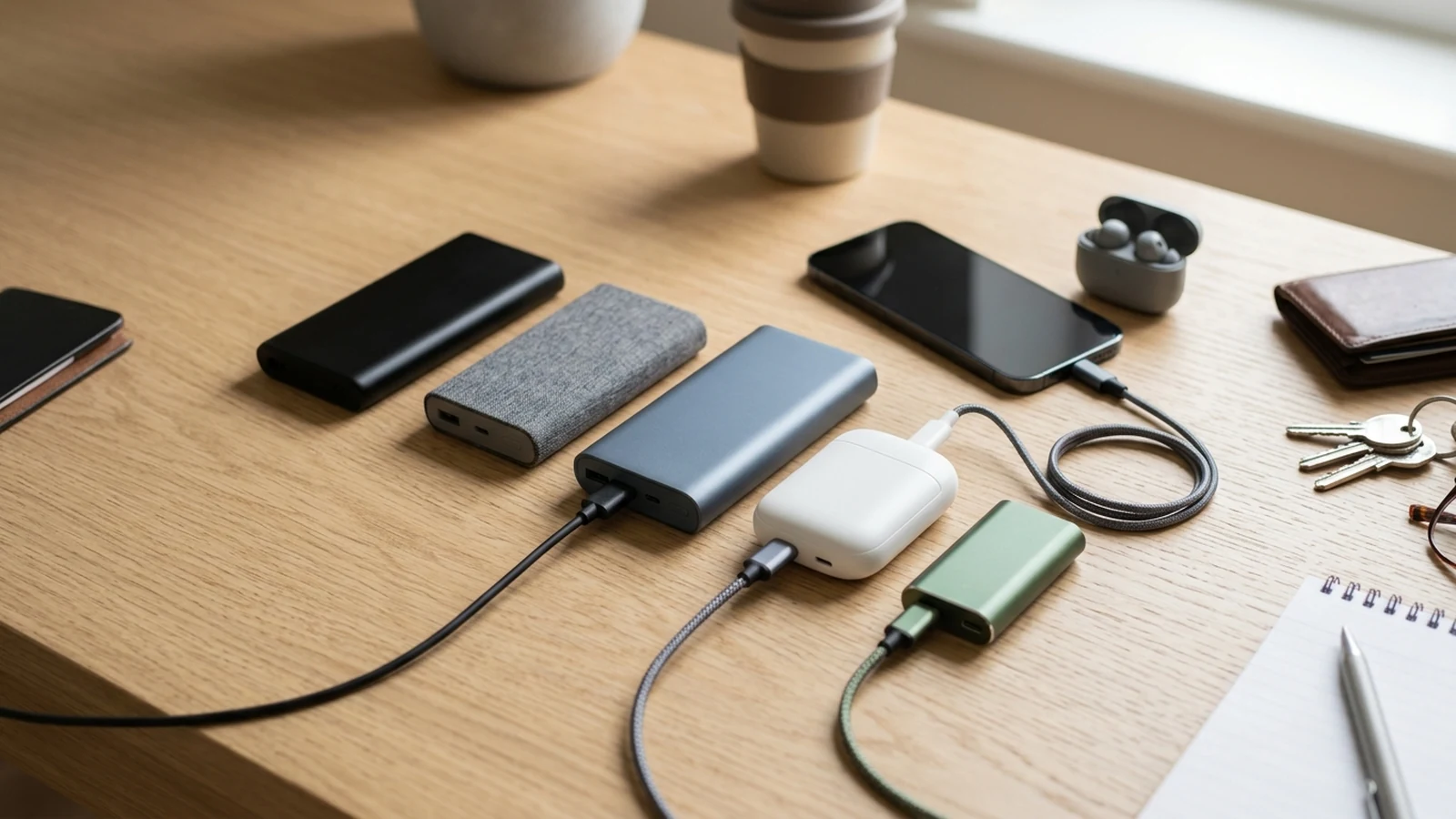 Editorial image for compact usb c power banks shortlist.